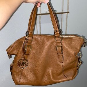 Michael Kors brown bag/ large crossbody
